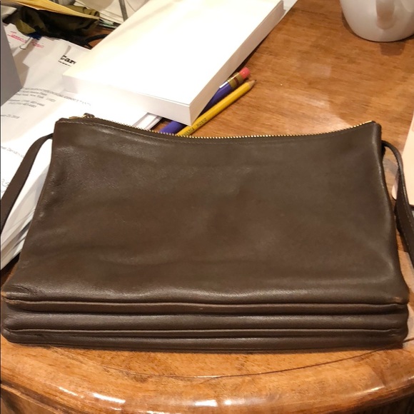 Celine triple bag in chocolate brown- larger size. - Picture 3 of 4